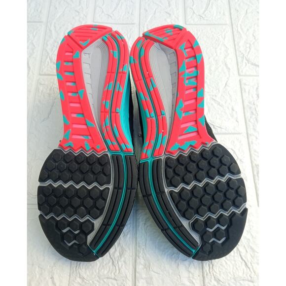 NIKE AIR ZOOM STRUCTURE 18 WOMEN'S SHOES Gray Black Jade SIZE 8 - Picture 10 of 10